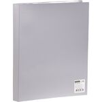 Папка с 40 вкладышами OfficeSpace А4, 21мм, 400мкм, пластик, серая