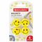 Магниты диаметром 30 мм, КОМПЛЕКТ 4 штуки, "СМАЙЛИКИ", ЖЕЛТЫЕ, в блистере, BRAUBERG, 231727