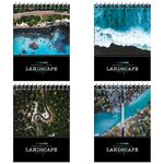 Блокнот А6 80л. на гребне ArtSpace "Путешествия. Incredible places", глянцевая ламинация, твердая обложка