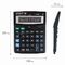 Калькулятор настольный STAFF STF-888-16 (200х150 мм), 16 разрядов, двойное питание, 250183