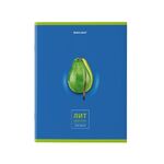 Тетрадь предметная "AVOCADO" 48 л., глянцевый лак, ЛИТЕРАТУРА, линия, подсказ, BRAUBERG, 404281