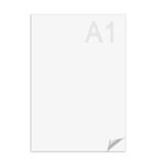 Ватман А1 (610х860 мм), 1 лист, плотность 200 г/м2, ГОЗНАК С-Пб, упаковка по 300 листов, водяной знак