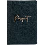Обложка для паспорта OfficeSpace "Naples", кожа, зеленый, тиснение фольгой