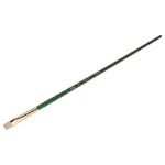 Кисть художественная щетина Гамма "Пейзаж", плоская, укороченный ворс №5, длинная ручка