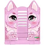 Подставка для книг и учебников фигурная BRAUBERG KIDS "Kitty", регулируемый угол наклона, металл, 238059