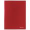 Папка на 2 кольцах BRAUBERG "Office", 25 мм, красная, до 170 листов, 0,5 мм, 227496