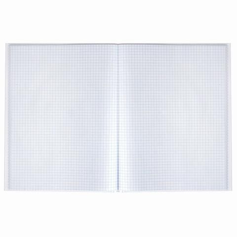 Книга учета 80 л., клетка, твердая, глянцевая, блок офсет, А4 (210х265 мм), STAFF, 130071