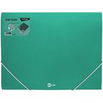 Папка на резинке Berlingo "Skyline", А4, 500мкм, зеленая