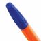 Ручки шариковые BRAUBERG "ULTRA ORANGE", СИНИЕ, НАБОР 10 штук, корпус оранжевый, узел 0,7 мм, 143571
