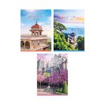 Тетрадь 80л., А4, клетка ArtSpace "Путешествия. Focus on the world"