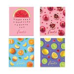 Тетрадь 48л., А5, клетка ArtSpace "Фрукты. Juicy fruits", эконом