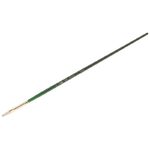 Кисть художественная щетина Гамма "Пейзаж", плоская №2, длинная ручка