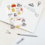 Наклейки ПВХ MESHU "Adventure time", 10*21см, 24 наклейки, инд. уп., европодвес