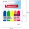 Закладки клейкие BRAUBERG НЕОНОВЫЕ "СТРЕЛКИ", 50х14 мм, 5 цветов х 25 листов, 111362