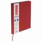 Блокнот БОЛЬШОЙ ФОРМАТ (200х252 мм) В5, BRAUBERG "Income", кожзам, 128 л., клетка, красный, 125205