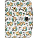 Визитница карманная OfficeSpace "Leopard", 10 карманов, 75*110мм, ПВХ