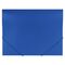 Папка на резинках BRAUBERG "Office", синяя, до 300 листов, 500 мкм, 227712