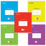 Тетрадь 18 л. BRAUBERG КЛАССИКА, клетка, обложка картон, АССОРТИ (5 видов), 401991