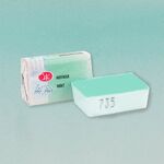 Краска акварель художественная "Белые ночи" мятная цв. №735 кювета 2,5мл