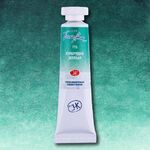 Краска акварель художественная "Белые ночи" изумрудно-зеленая цв. №713 туба 10мл