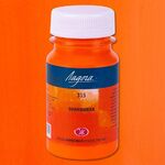 Краска акриловая художественная "Ладога" оранжевая цв. №315 банка 100мл