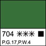 Краска гуашевая художественная "Мастер-Класс" окись хрома цв.№704 банка 100мл