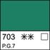 Краска масляная художественная "Ладога" зеленая "ФЦ" цв. №703 туба 120мл