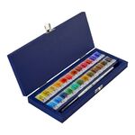 Белые Ночи Набор акварель синее дерево, кисть, 24 шт х2,5мл