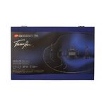 Набор акварельных художественных красок Белые Ночи 48 цветов в кюветах 2,5 мл с фарфоровой палитрой, кистями и вспомогательными материалами, в синем деревянном пенале