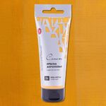 Краска акриловая художественная "Сонет" охра светлая цв. №206 туба 120мл