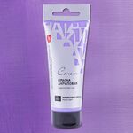 Краска акриловая художественная "Сонет" фиолетовая светлая цв. №605 туба 120мл