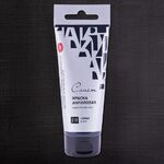 Краска акриловая художественная "Сонет" чёрная цв. №810 туба 120мл