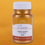 Краска гуашь художественная "Сонет" металлик золото ацтеков цв. №968 банка 100мл