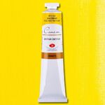 Краска масляная художественная "Сонет" желтая светлая цв. №213 банка 120мл