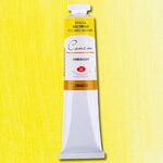 Краска масляная художественная "Сонет" лимонная цв. №214 банка 120мл