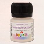 Краска акриловая для декор. тв-ва "Decola" интерферирующая розовая цв. №322 банка 20мл