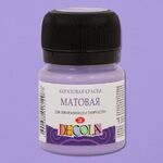 Краска акриловая матовая для декоративного творчества "Decola" лавандовая цв. №625 банка 20мл