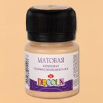 Краска акриловая матовая для декоративного творчества "Decola" телесная цв. №235 банка 20мл