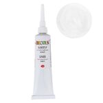 Контур акриловый по стеклу и керамике "Deсola" белый туба 18мл