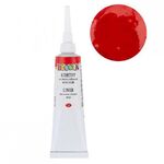 Контур акриловый по стеклу и керамике "Deсola" красный туба 18мл