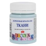 Декола акрил ткань банка 50 мл Светло-голубая