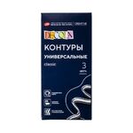 Набор акриловых контуров для декор. тв-ва "Deсola" универсальные classik 3 цв. в тубах по 18мл