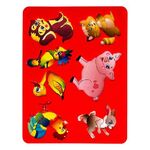 Трафарет "Цветик" "Домашние животные", 15,5х20 см