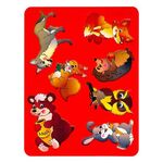 Трафарет "Цветик" "Лесные звери", 15,5х20 см