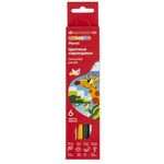 Набор цветных карандашей "Цветик", 6 цветов, в картонной коробке