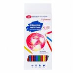 Набор акварельных карандашей "Я-Художник!", 12 цветов, в картонной коробке