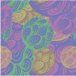 Бумага для скрапбукинга "Абстактный мотив №№", 5 листов 15х15 см