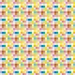 Бумага для скрапбукинга "Яркий мотив №№", 5 листов 15х15 см