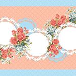 Бумага для скрапбукинга "Яркий мотив №№", 5 листов 15х15 см