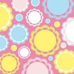 Бумага для скрапбукинга "Яркий мотив №№", 5 листов 15х15 см